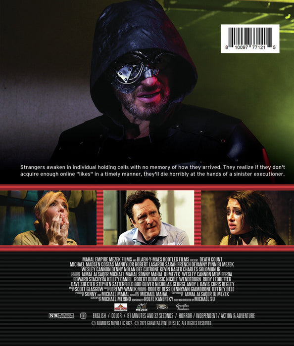 Death Count (MOD) (BluRay Movie) - back cover art
