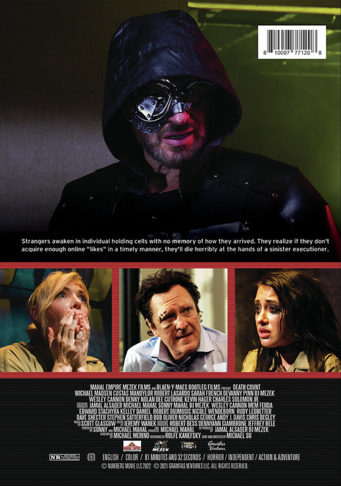 Death Count (MOD) (DVD Movie) - back cover art