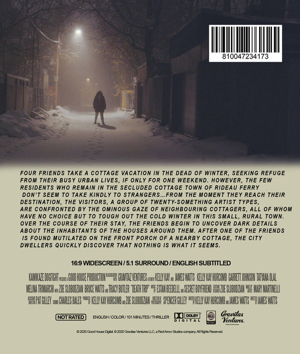 Death Trip (MOD) (BluRay Movie) - back cover art