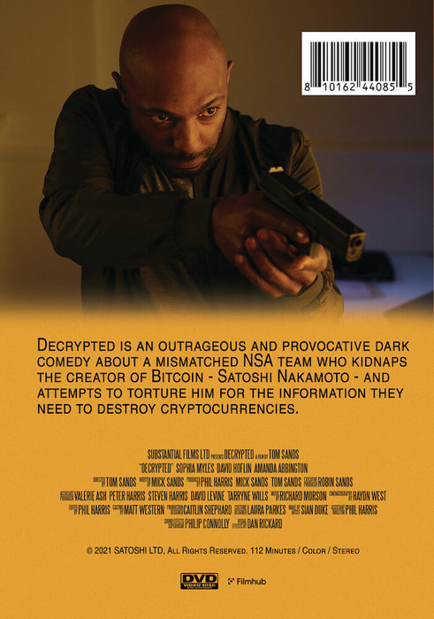 Decrypted (MOD) (DVD Movie) - back cover art
