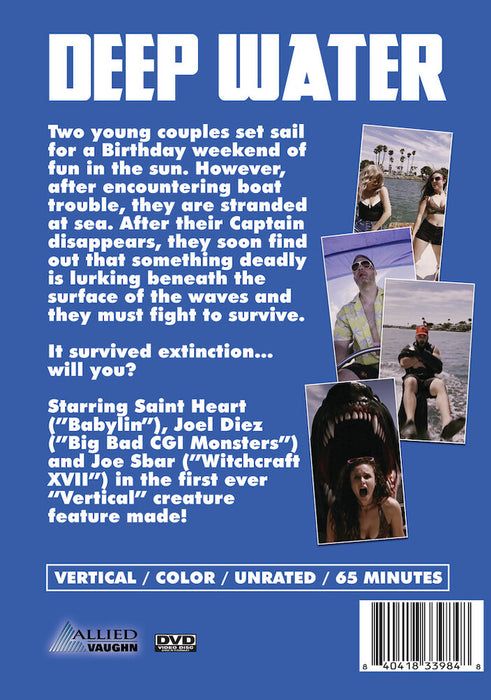 Deep Water (MOD) (DVD Movie) - back cover art
