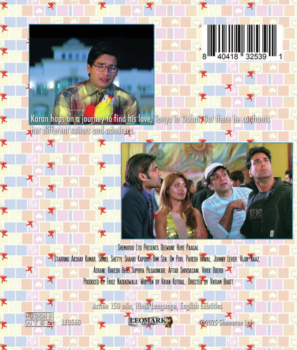 Deewane Huye Paagal (MOD) (BluRay Movie) - back cover art
