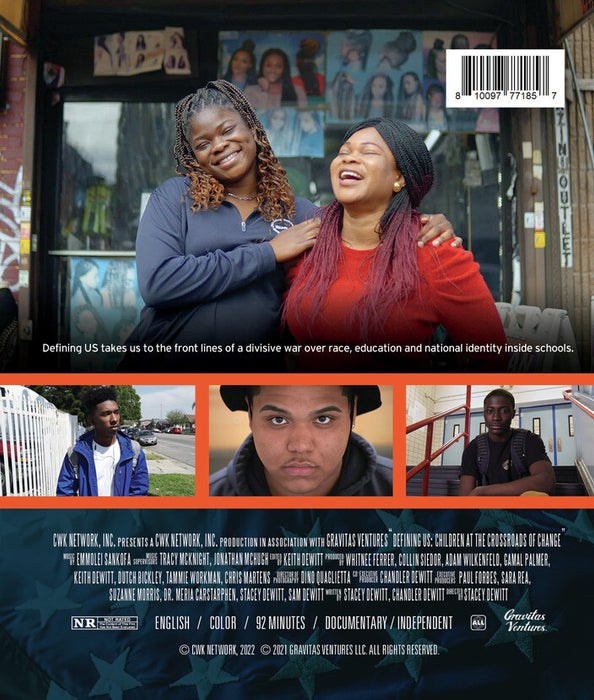 Defining US (MOD) (BluRay Movie) - back cover art