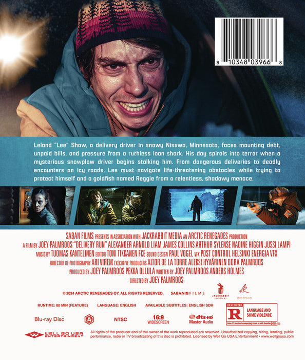 Delivery Run (MOD) (BluRay Movie) - back cover art