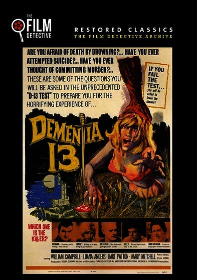 Dementia 13 (MOD) (DVD Movie) - movie cover art