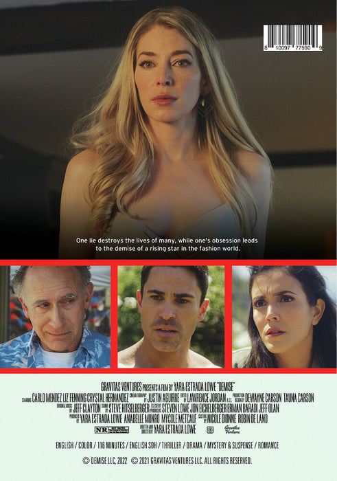 Demise (MOD) (DVD Movie) - back cover art