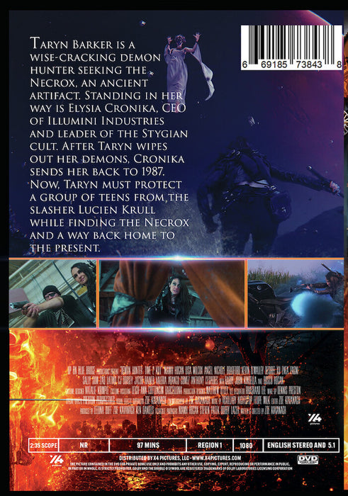 Demon Hunter: Time 2 Kill (MOD) (DVD Movie) - back cover art