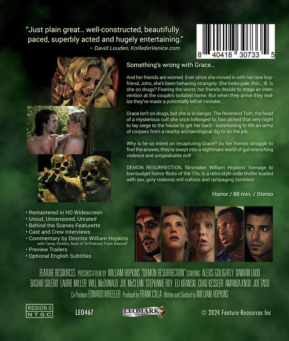Demon Resurrection (MOD) (BluRay Movie) - back cover art