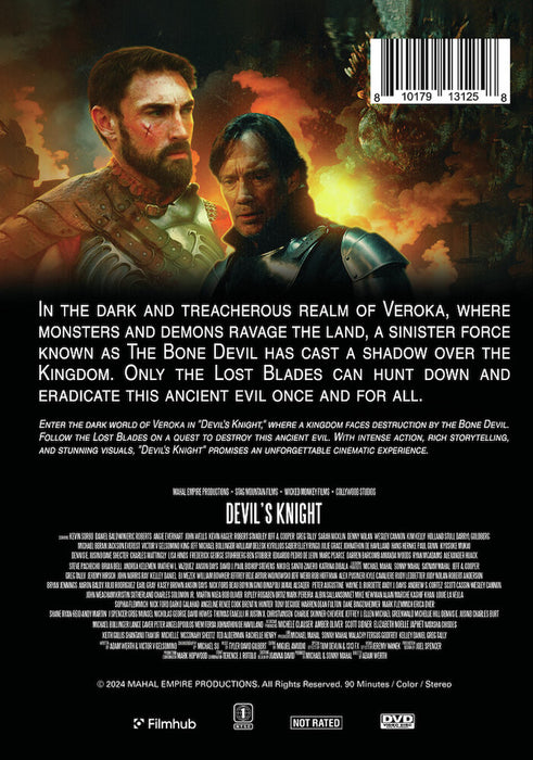 Devil's Knight (MOD) (DVD Movie) - back cover art