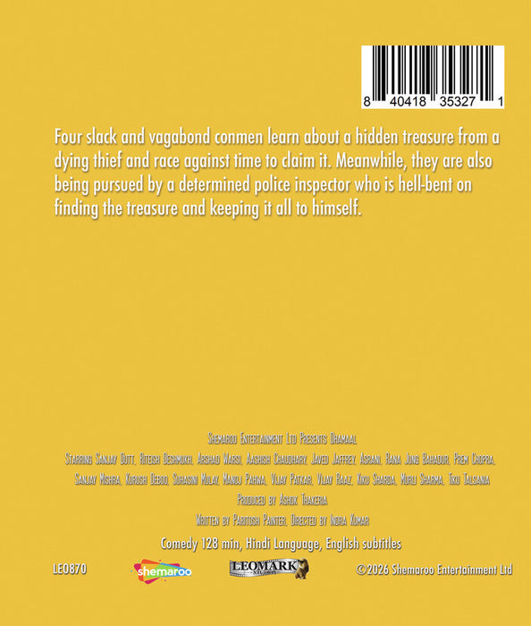 Dhamaal (MOD) (BluRay Movie) - back cover art