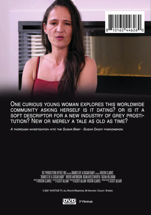 Diaries of a Sugar Baby (MOD) (DVD Movie) - back cover art
