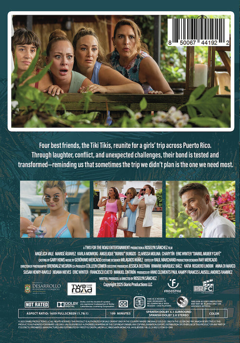 Diario, Mujer & Cafe (MOD) (DVD Movie) - back cover art