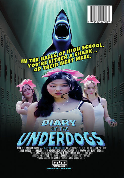 Diary of the Underdogs (MOD) (DVD Movie) - back cover art