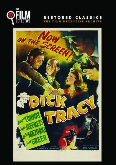 Dick Tracy-Detective (The Film Detective Restored Version) (MOD) (DVD Movie) - movie cover art