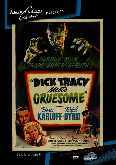 Dick Tracy Meets Gruesome (MOD) (DVD Movie) - movie cover art