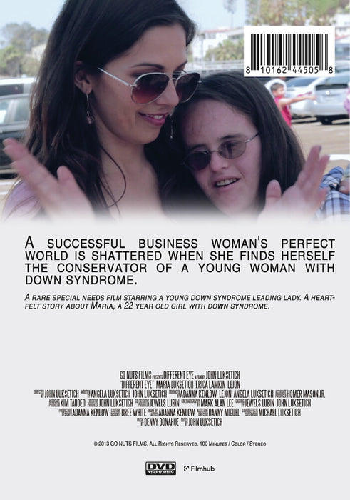 Different Eye (MOD) (DVD Movie) - back cover art