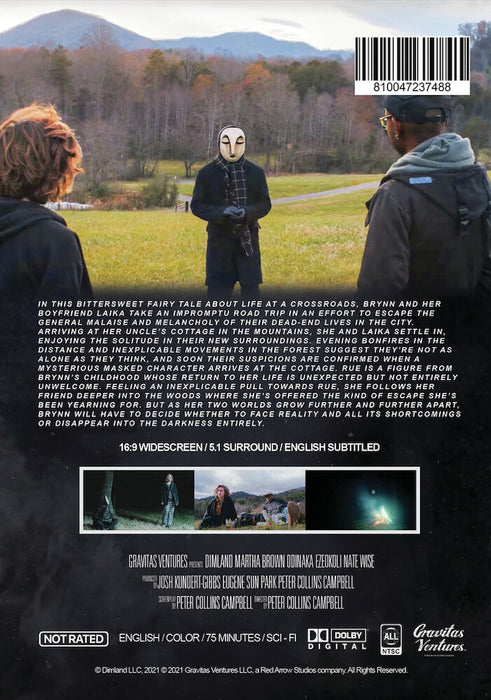 Dimland (MOD) (DVD Movie) - back cover art