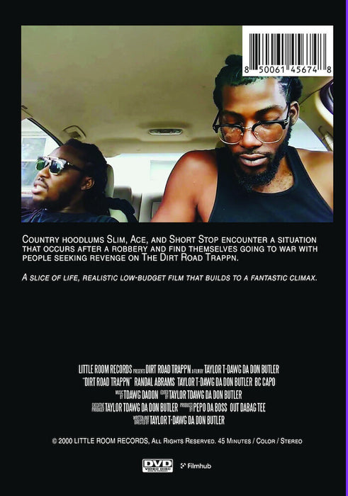 Dirt Road Trappn (MOD) (DVD Movie) - back cover art