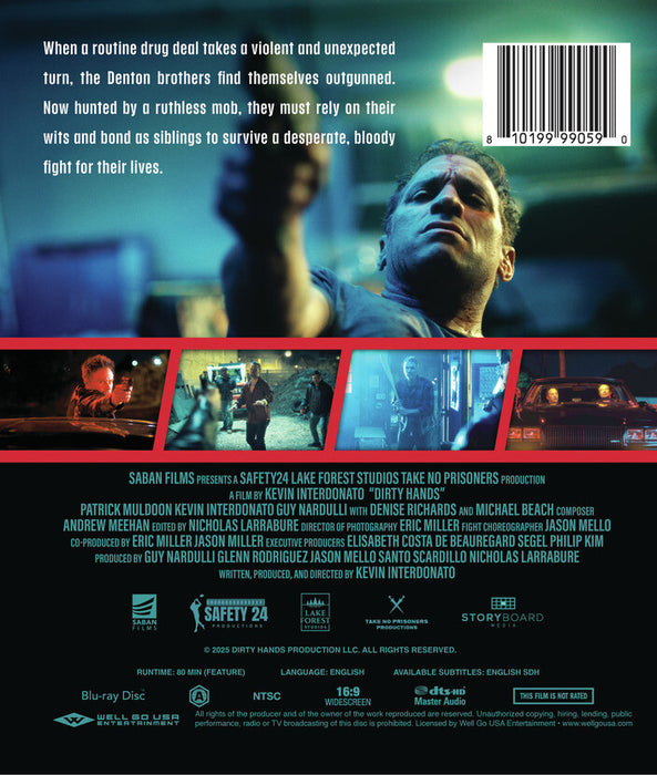 Dirty Hands (MOD) (BluRay Movie) - back cover art