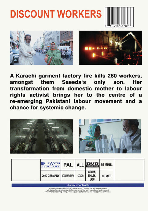Discount Workers (MOD) (DVD Movie) - back cover art