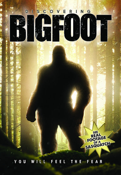 Discovering Bigfoot (MOD) (DVD Movie) - movie cover art