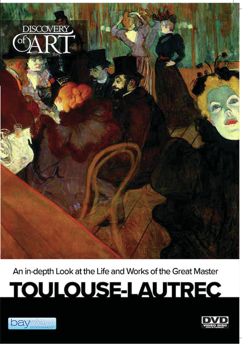 Discovery Of Art: Toulouse-Lautrec (MOD) (DVD Movie) - movie cover art