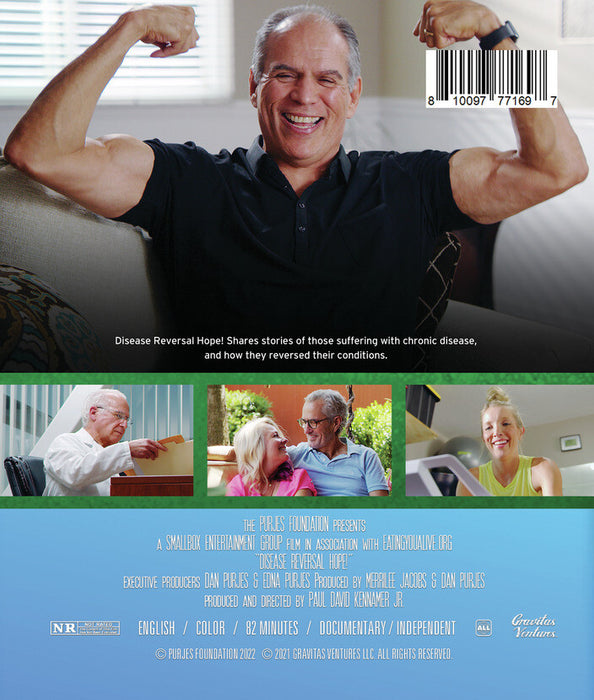 Disease Reversal Hope! (MOD) (BluRay Movie) - back cover art