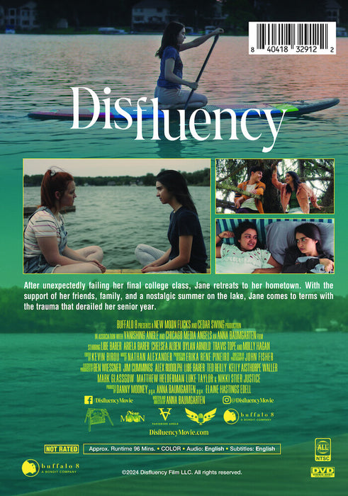 Disfluency (MOD) (DVD Movie) - back cover art