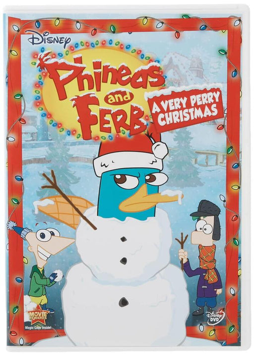 Disney Phineas & Ferb: A Very Perry Christmas (MOD) (DVD Movie) - movie cover art