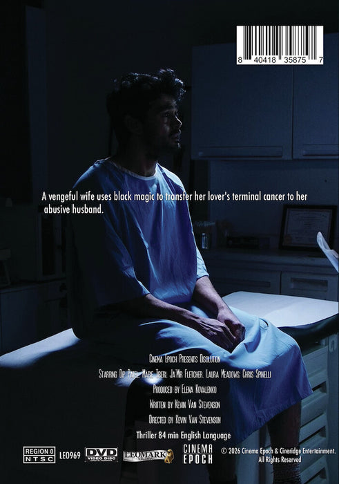 Dissolution (MOD) (DVD Movie) - back cover art