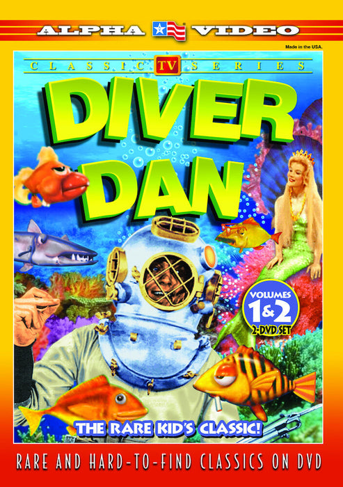 Diver Dan Classic TV Series Collection - Volumes 1 & 2 (2 (MOD) (DVD Movie) - movie cover art