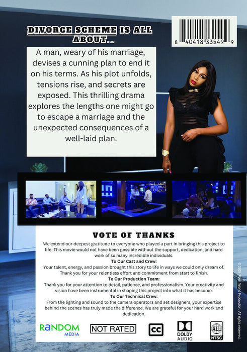 Divorce Scheme (MOD) (DVD Movie) - back cover art