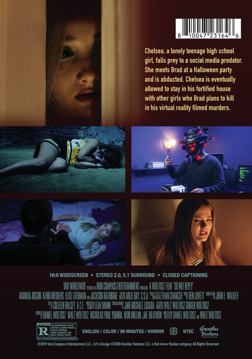 Do Not Reply (MOD) (DVD Movie) - back cover art