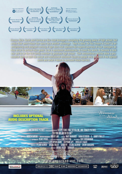 Do You Dream In Color (MOD) (DVD Movie) - back cover art