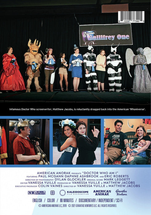 Doctor Who Am I (MOD) (DVD Movie) - back cover art