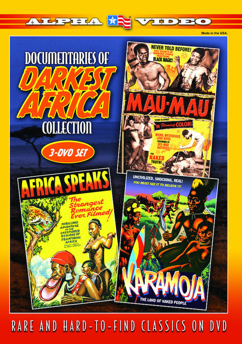 Documentaries of Darkest Africa Collection (3 (MOD) (DVD Movie) - movie cover art
