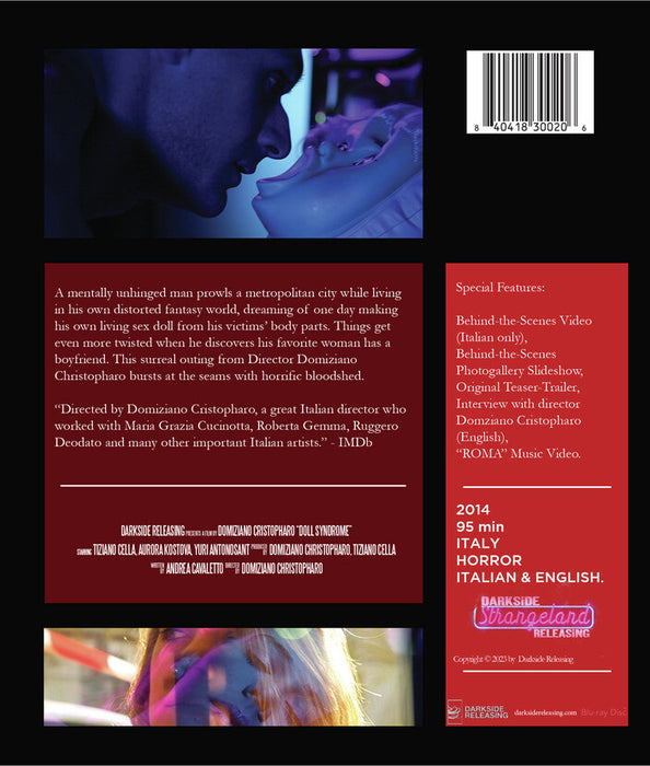Doll Syndrome (MOD) (BluRay Movie) - back cover art