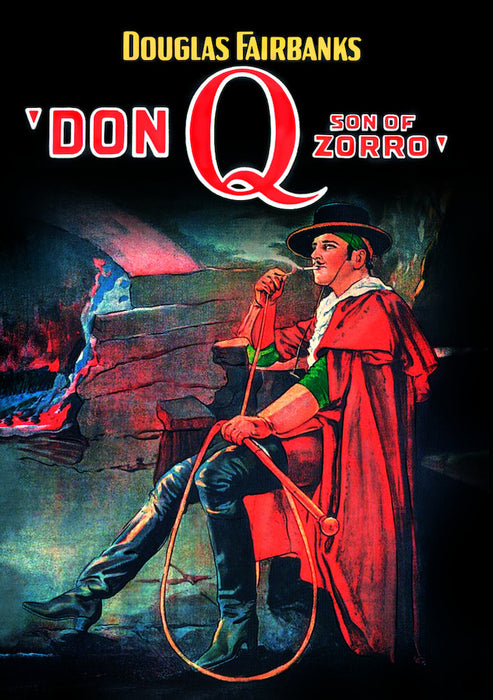 Don Q, Son of Zorro (Silent) (MOD) (DVD MOVIE) - movie cover art