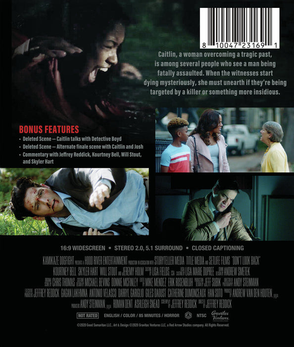 Don't Look Back (MOD) (BluRay Movie) - back cover art