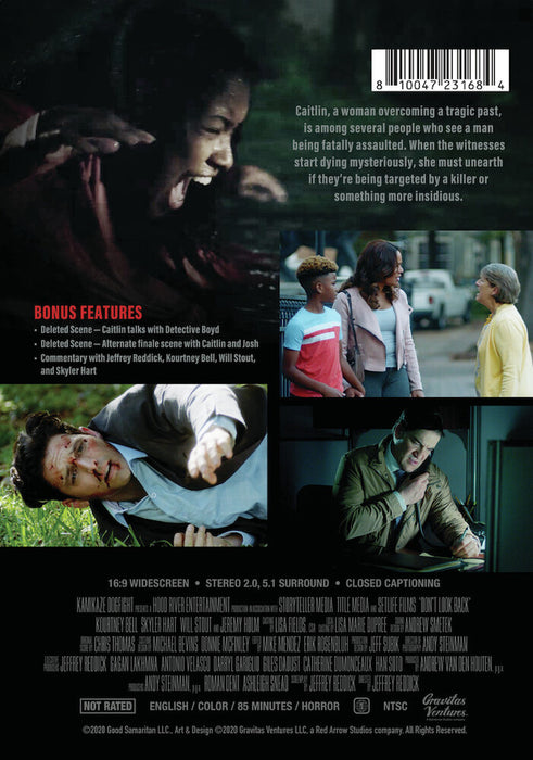 Don't Look Back (MOD) (DVD Movie) - back cover art