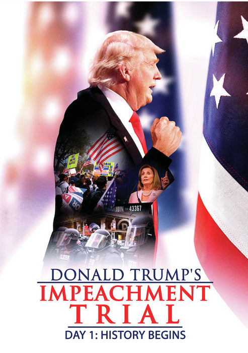 Donald Trump's Impeachment Trial Day 1: History Begins (MOD) (DVD Movie) - movie cover art