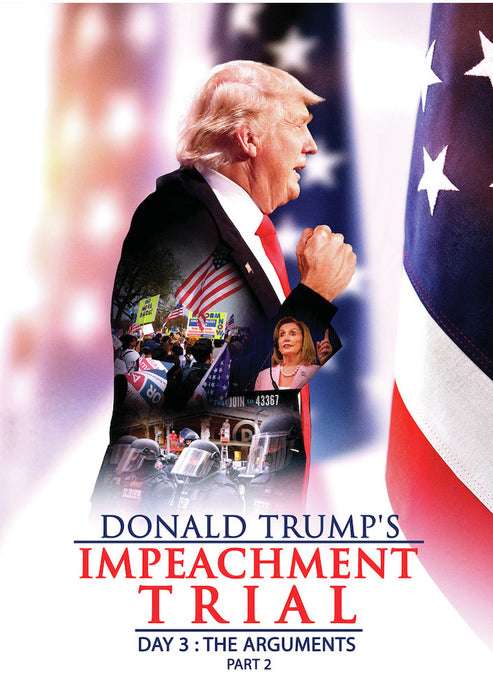 Donald Trump's Impeachment Trial Day 3: The Arguments Part 2 (MOD) (DVD Movie) - movie cover art
