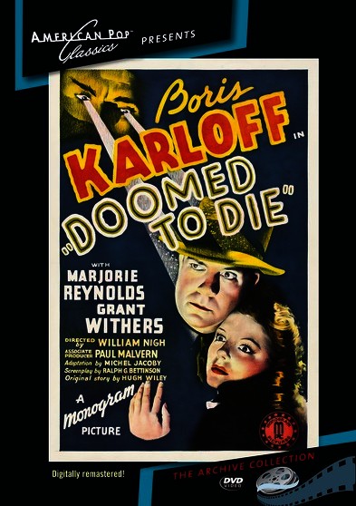 Doomed to Die (MOD) (DVD Movie) - movie cover art