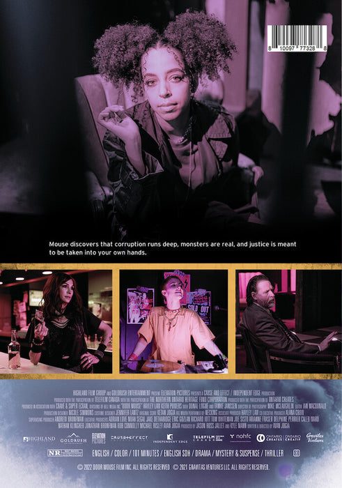 Door Mouse (MOD) (DVD Movie) - back cover art