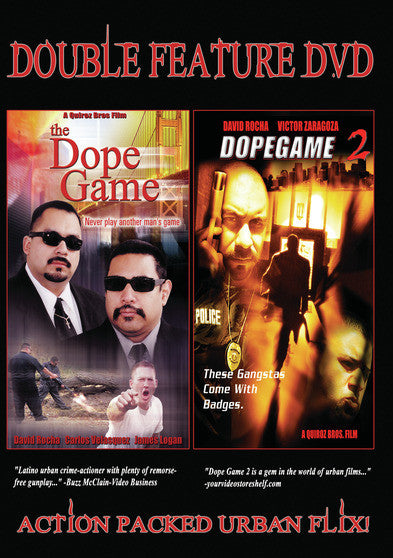 Dope Game Double Feature (MOD) (DVD Movie) - movie cover art