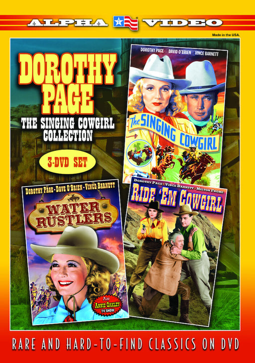 Dorothy Page, The Singing Cowgirl Collection (3-DVD) (MOD) (DVD MOVIE)