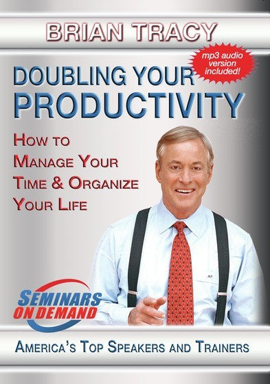 Doubling Your Productivity - How to Manage Your Time and Organize Your Life (MOD) (DVD Movie) - movie cover art
