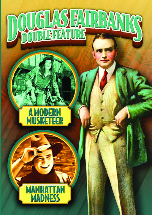 Douglas Fairbanks Double Feature: A Modern Musketeer (1917) / Manhatta (MOD) (DVD MOVIE)