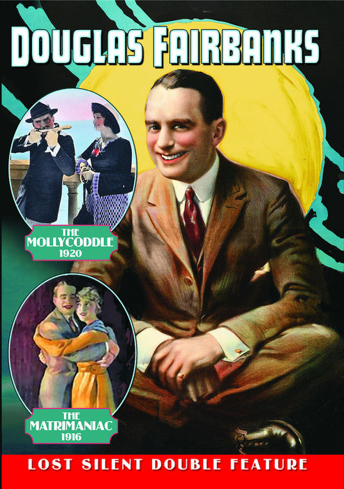 Douglas Fairbanks Double Feature: The Mollycoddle (1920) / The Matrima (MOD) (DVD MOVIE) - movie cover art
