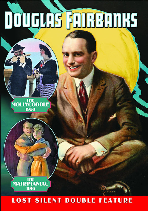 Douglas Fairbanks Double Feature: The Mollycoddle (1920) / The Matrima (MOD) (DVD MOVIE) - movie cover art